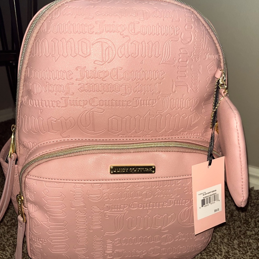 Blush Pink brand new JUICY COUTURE backpack